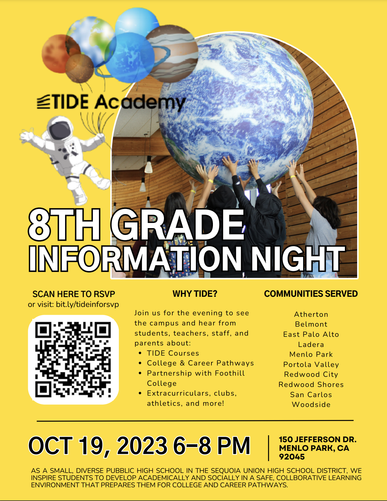 8th Grade Information Night