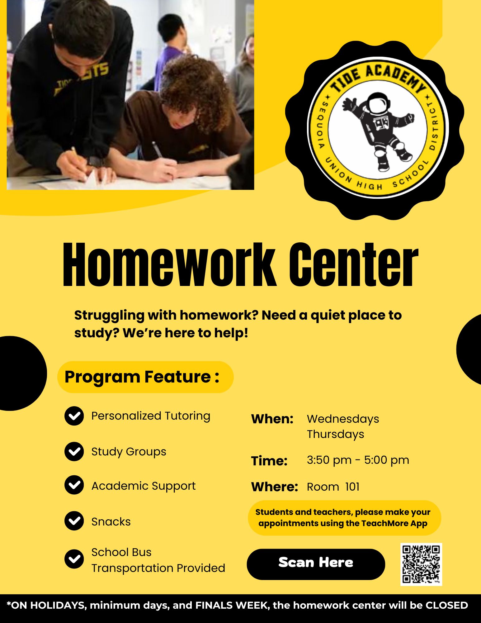 HW flyer