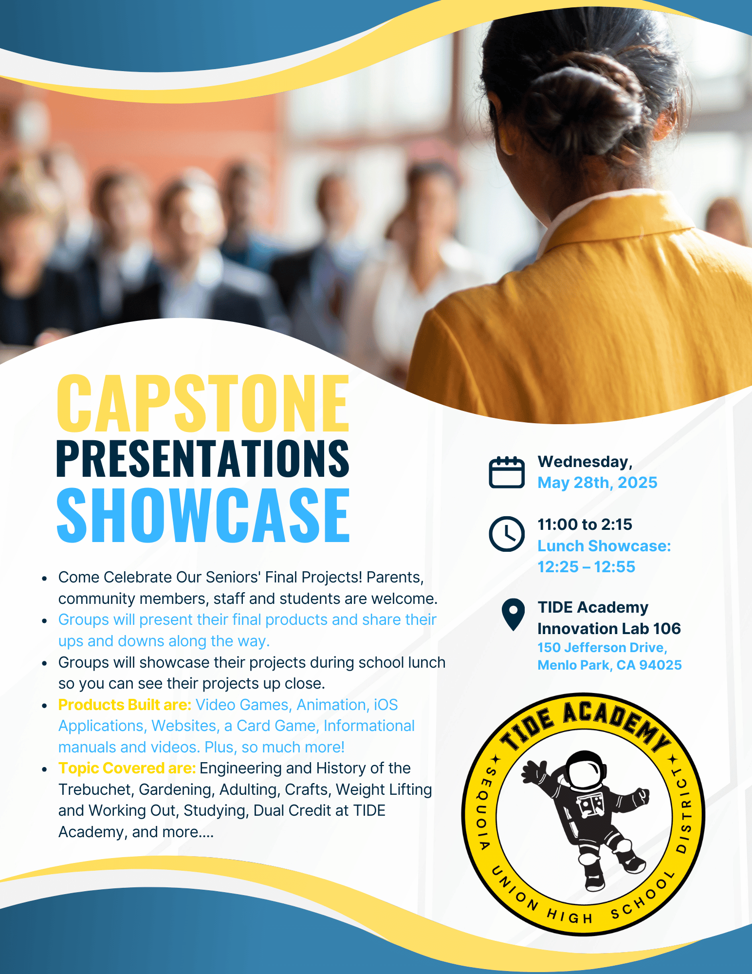 Capstone Presentation Showcase