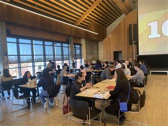 Our students exploring the resources at Foothill College