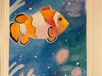 Oil Pastel Animal Project