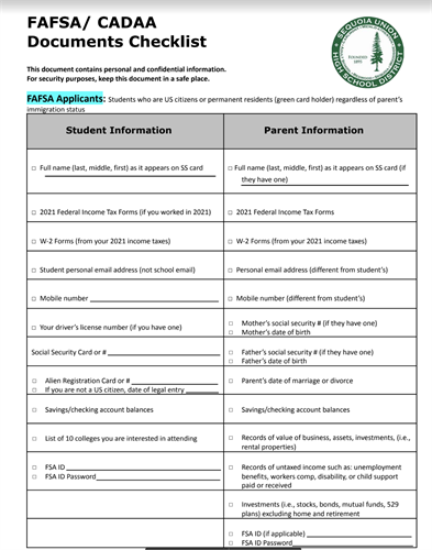 FAFSA