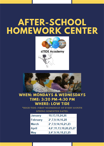TIDE Academy - Homework Center