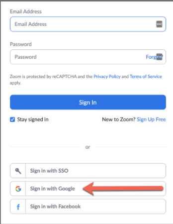 Zoom Login